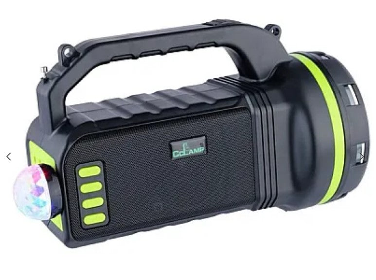 Kit solar CL-18 cu radio și lanternă 10W + 3 becuri