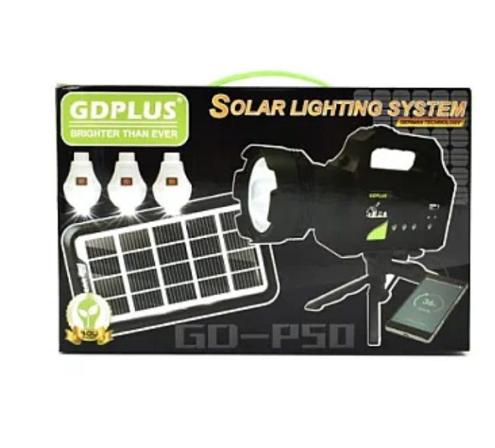 Solar Kit Lanter állvány és 3 GD-P50 HA izzókkal