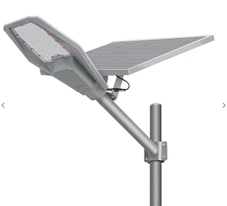 Lampa 400W Solara Stradala XJ804 cu Panou Solar Separat si Telecomanda