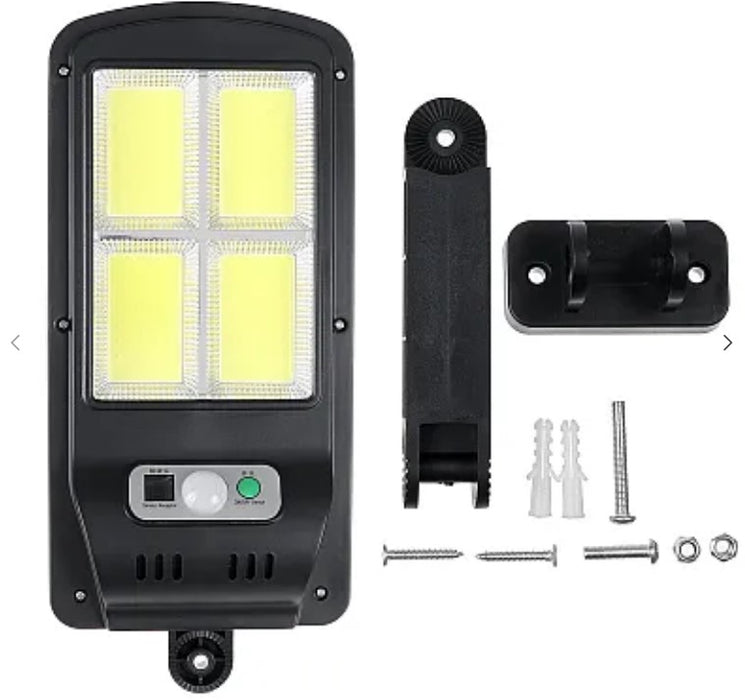 Lampa Solara 128 Led COB, 4500LM, pentru exterior