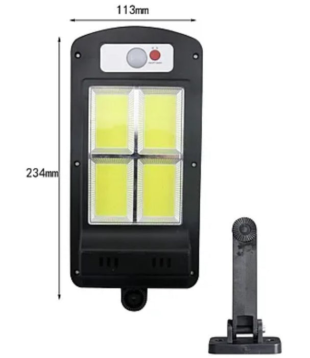 Solar Lámpa 128 LED COB, 4500 lm, külső