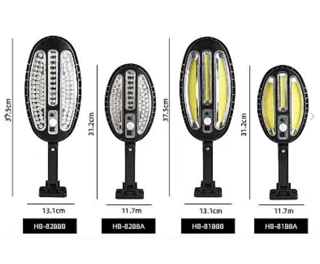 Слънчева лампа HB-8188B с 66LED SMD сензор, монтаж на стена, за екстериор