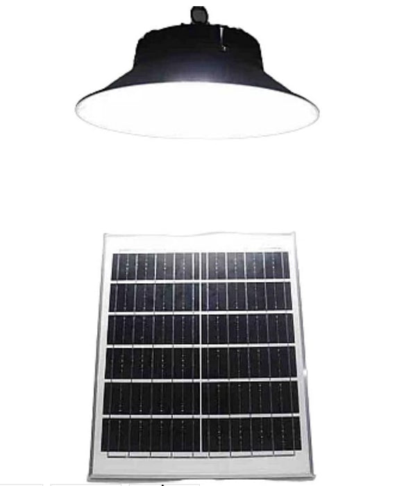 LED слънчева лампа 150W НЛО на зала със слънчев панел, тип плоча