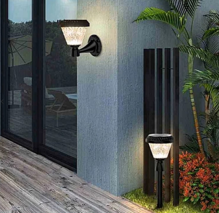 Lampa Solara RGB de Perete R-10B/Y lampa decorativa pentru balcon, terasa, exterior casa