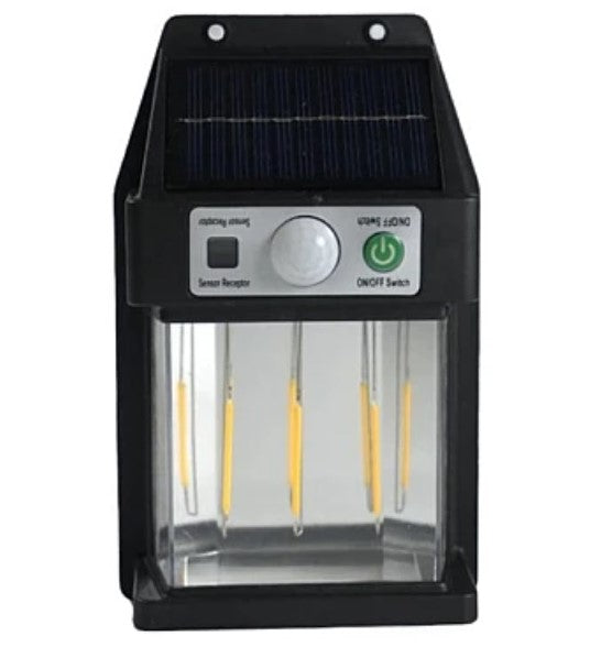 3w Wall Solar Lamp με αισθητήρα 600 lm