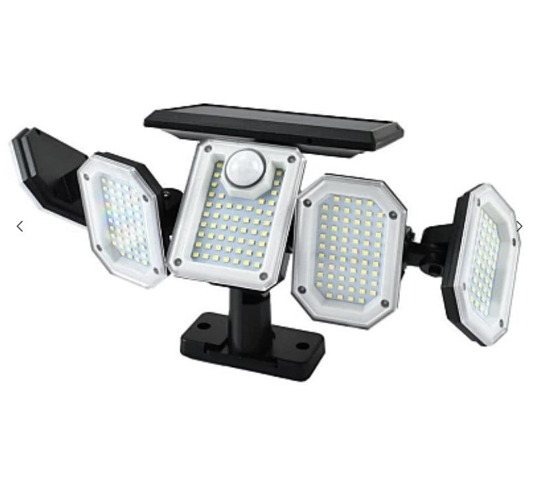 Lampa solara Andowl Q TY300 cu 5 casete 300 LED pentru exterior