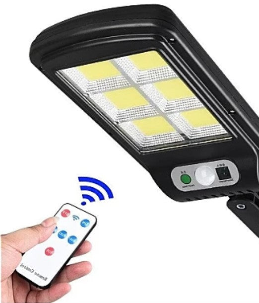 Lampa solara cu senzor 15W RJ-120 si telecomanda