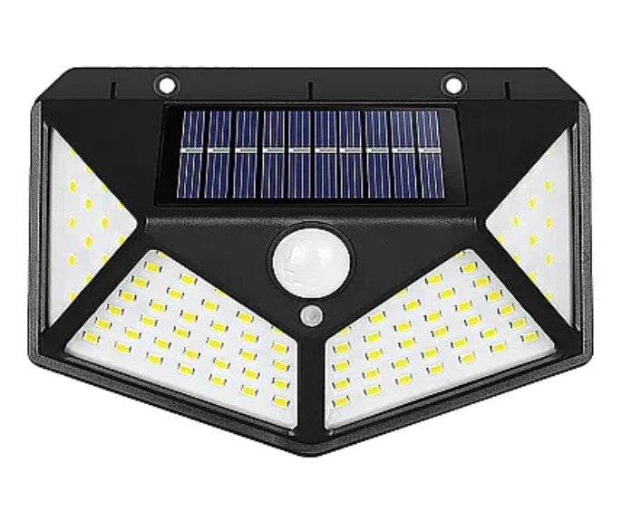 Lampa solara de perete ULTRA 100 LEDuri BK-100 pentru exterior