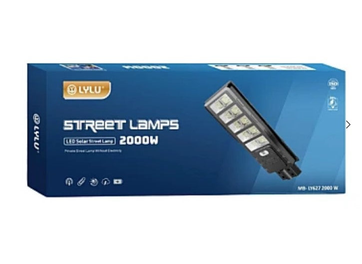 Street Solar Lamp 2000W MB LY627 με 10 κουτιά