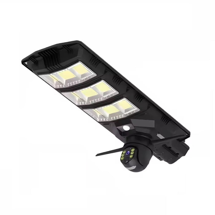 300W Street Solar Lamp με ενσωματωμένη κάμερα παρακολούθησης και μαύρο τηλεχειριστήριο