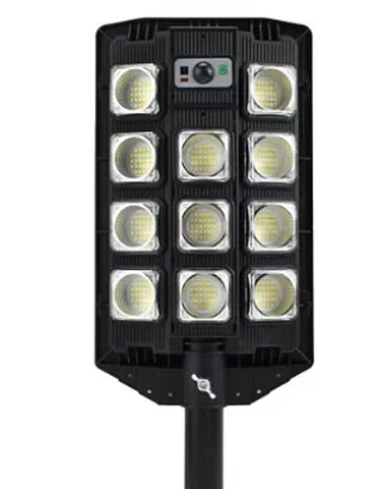 Lampa solara stradala SMD 286 LED W7101A-4, montaj pe perete