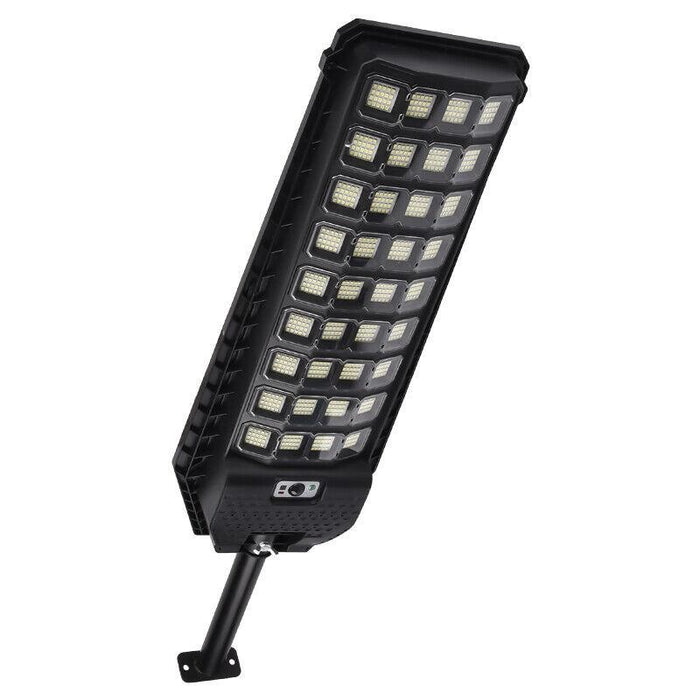 Ο δρόμος ηλιακή λάμπα, 720 LED 1200W, 5W πίνακας, 8000lm, με τηλεχειριστήριο, IP66, 78cm, μαύρο