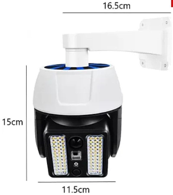 HW51182 Room Solar Lámpa 66 SMD LED érzékelővel és távirányítóval