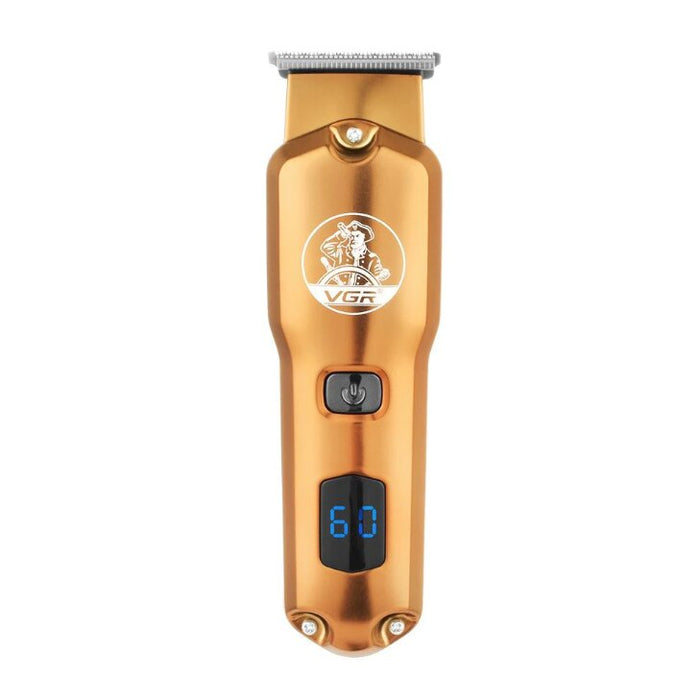 VGR V-927, 5W, Wireless, LCD, USB, Gold Screen Trimmer