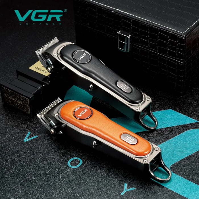 VGR VGR V-673 Professional Trimmer, Vintage Design, LED дисплей, Orange