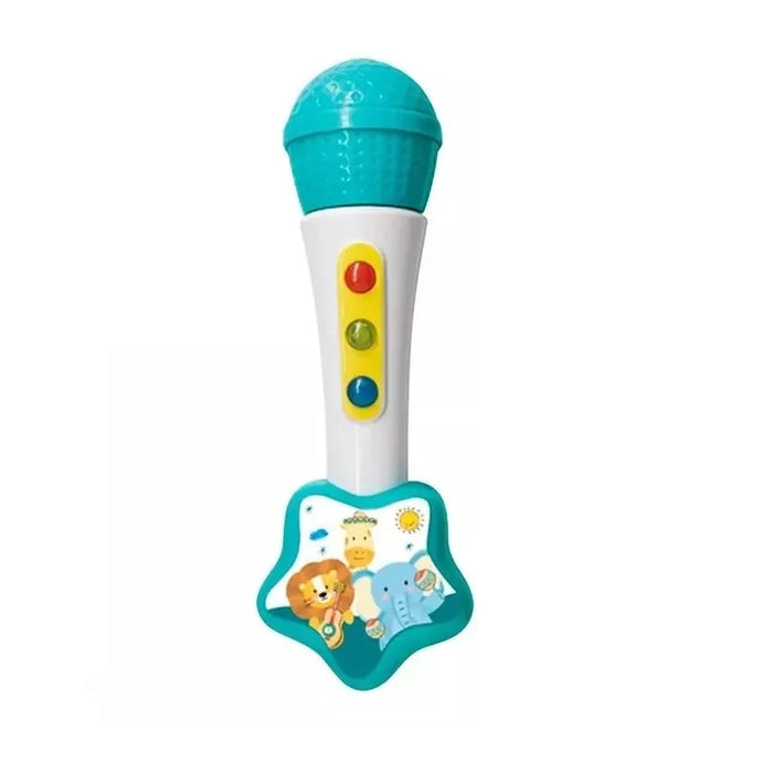 Microphone Animal Star Fun, с песни, за деца 1,5 години+, бяло синьо