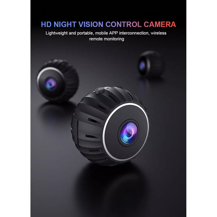 Mini Camera de Supraveghere, WiFi, Full HD, 360°, Night Vision, Senzor de miscare