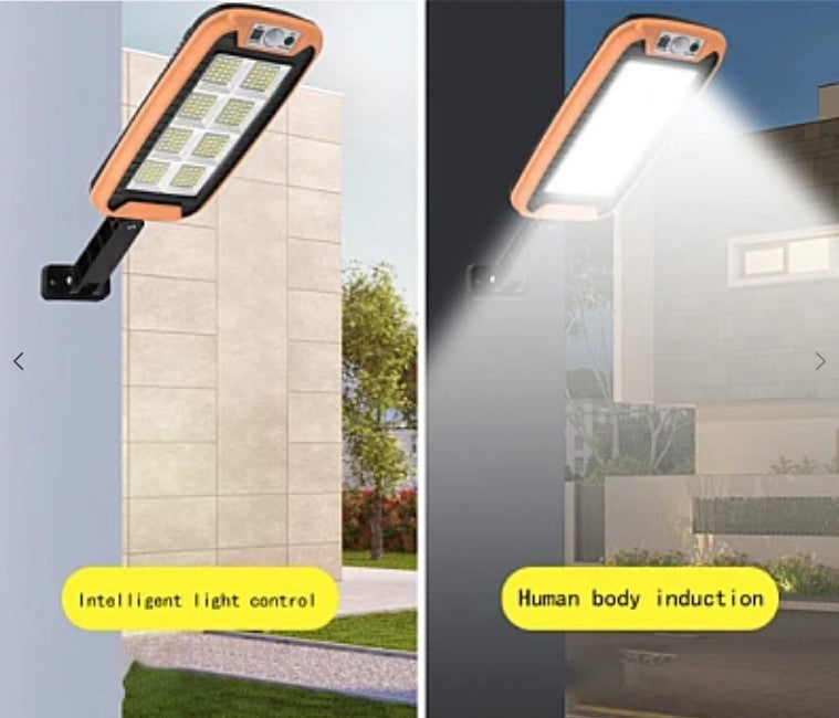 Mini Proiector - Lampa cu incarcare solara, 124 LED cod 8019D