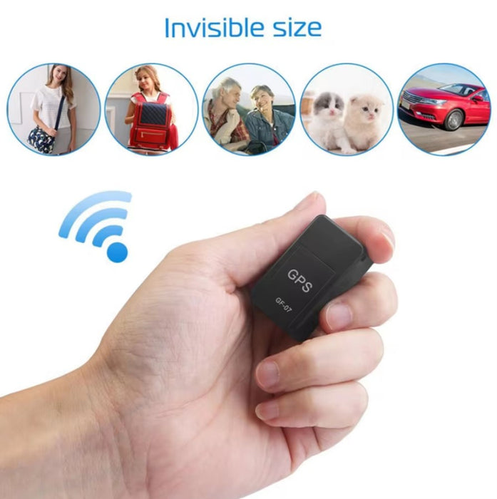 Mini GPS Tracker 3.5x2x1.4cm, συσκευή παρακολούθησης, σταθερή επιδιόρθωση μαγνήτη, χρήση κάρτας SIM, μαύρο