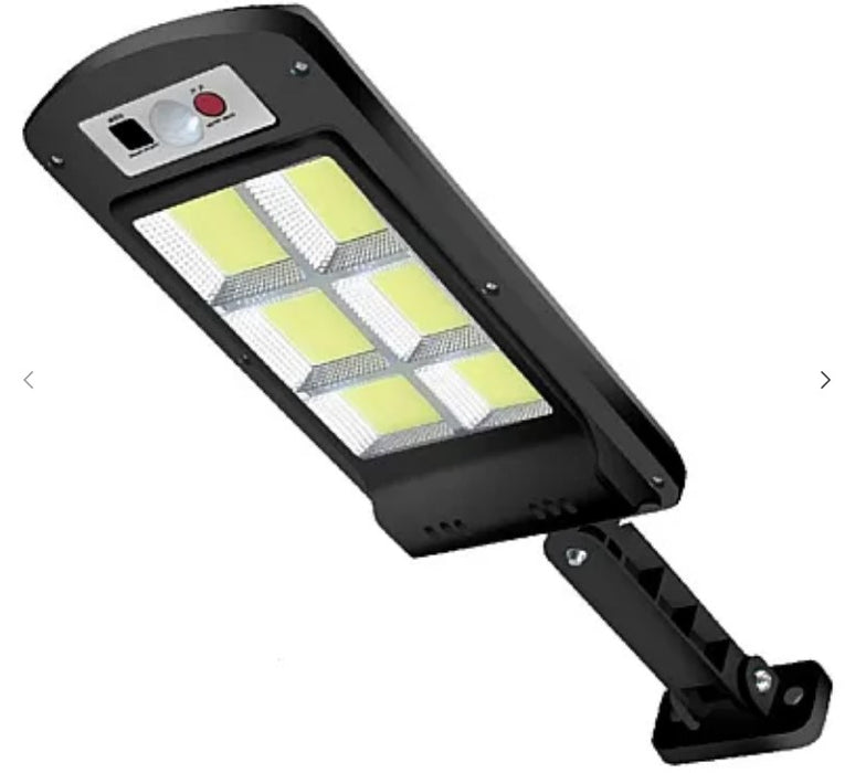 Mini lampa 150 LED COB cu 6 CASSETE cu panou solar senzor de miscare si lumina