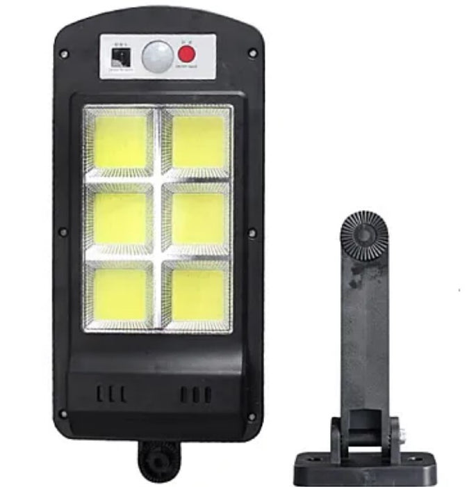 Mini lampa 150 LED COB cu 6 CASSETE cu panou solar senzor de miscare si lumina