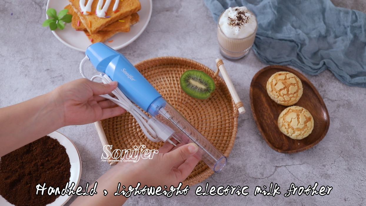 Mixer Frappe Portabil Sonifer, Putere 25W, Capacitate 80 ml