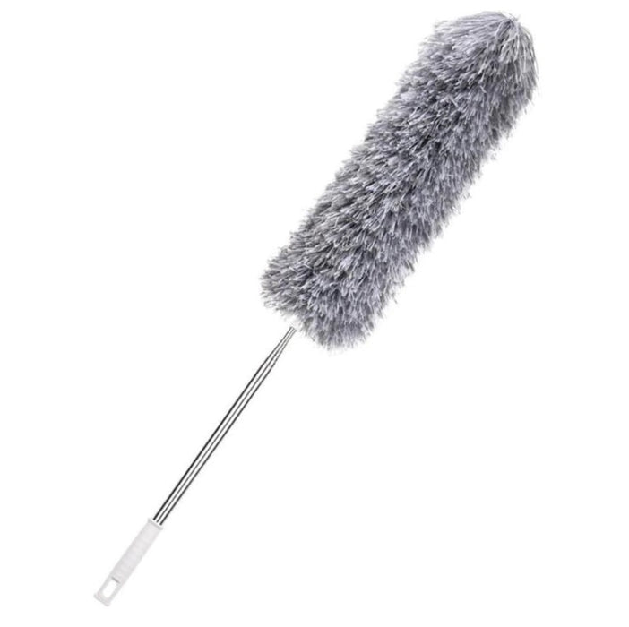 Microfiber Telescopic Pamatuf, се простира до 2,80 м, за твърди области, с 360 ° въртене