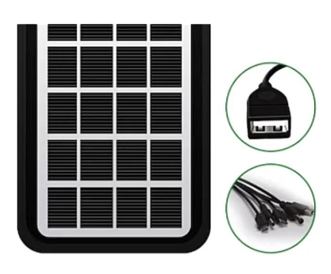 GD PLUS GD10XX Solar Panel, Φορητό, 3W