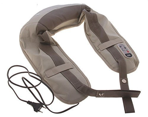 Електрическа възглавница, надуваема за цервикален масаж за шията, раменете и лумбалната зона