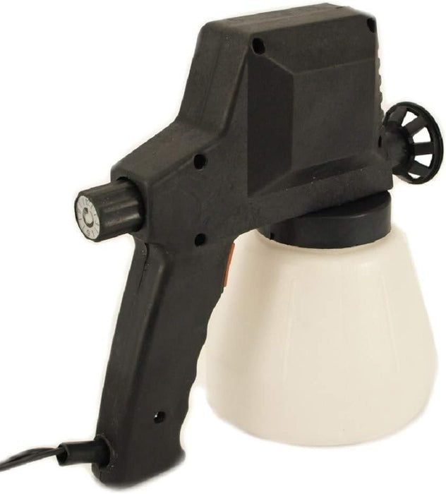 Pistol de vopsit electric, putere 45W, capacitate 600ml, negru-alb