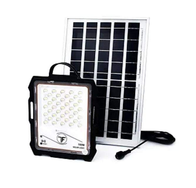 Proiector 100W cu panou solar MJ-D901