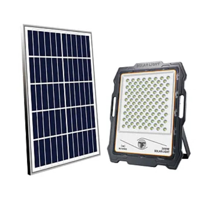 Proiector 300W cu panou solar MJ-D903