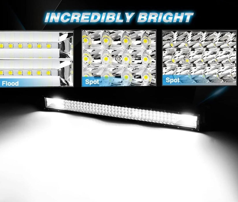 80 cm -es LED LED LED -es autós kivetítő, 135 LED, 405W, offroad autók, gépek, ATV, teherautó számára