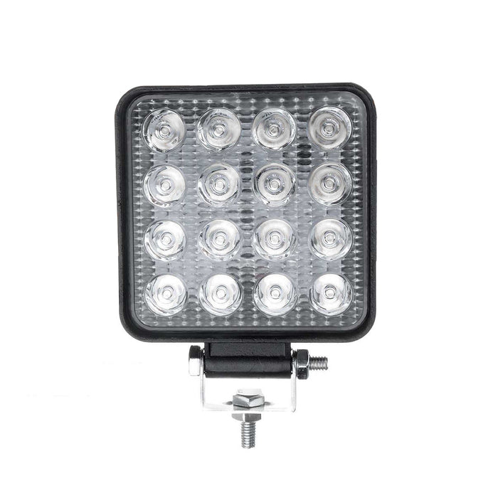 Autó LED projektor, 48W teljesítmény, 12V-24V, IP 67, 6500K, 1800 lm, hidegfehér, fekete fény