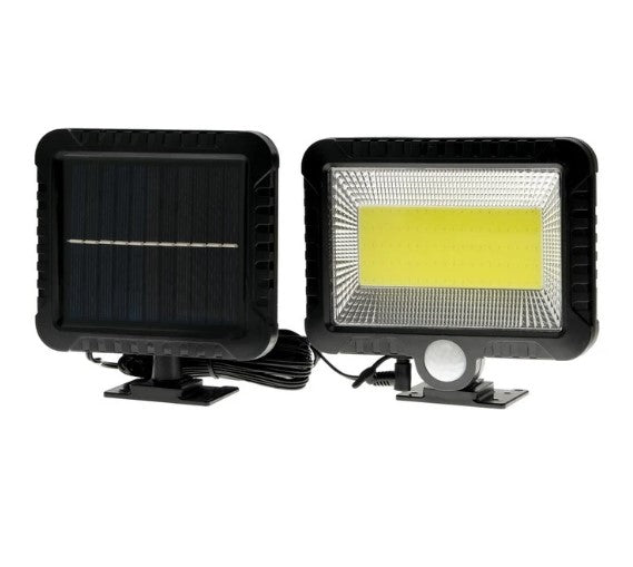 Proiector SOLAR 10W 100LED COB Senzor de lumina si miscare