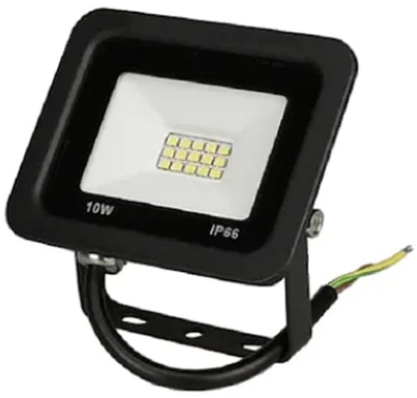 LED projektor 10W, IP66, 220V, belső-külső, fekete