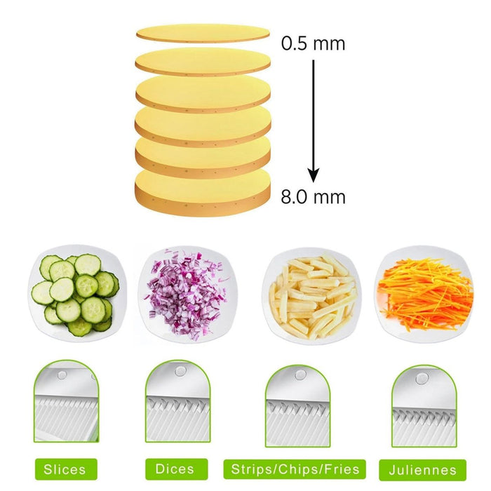 Мандолин тип шлифовъчни машини, ръчно, за плодове и зеленчуци, бяло-оранжеви, 13x21x29cm