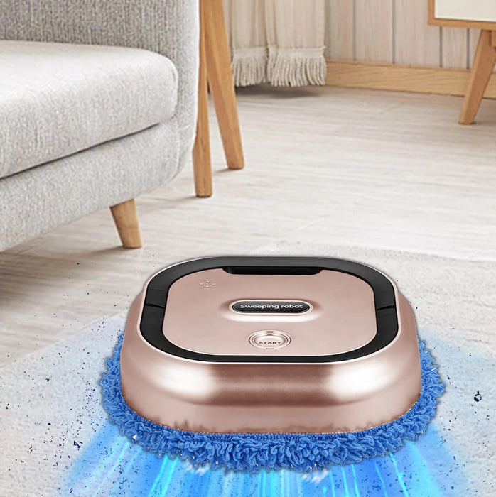 Robot mop inteligent QSD003, 5.4W, USB, reincarcabil, ud sau uscat, silentios