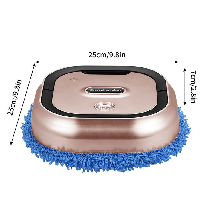 Robot mop inteligent QSD003, 5.4W, USB, reincarcabil, ud sau uscat, silentios