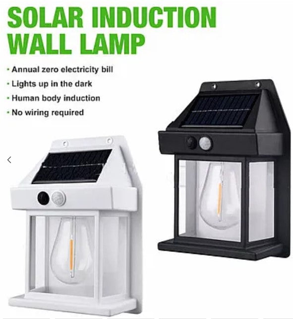 Napenergia LED -os fali lámpa 3W COBA vezeték nélküli mozgásérzékelővel, dekoratív fény