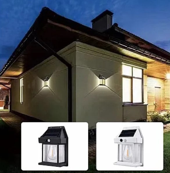 Napenergia LED -os fali lámpa 3W COBA vezeték nélküli mozgásérzékelővel, dekoratív fény
