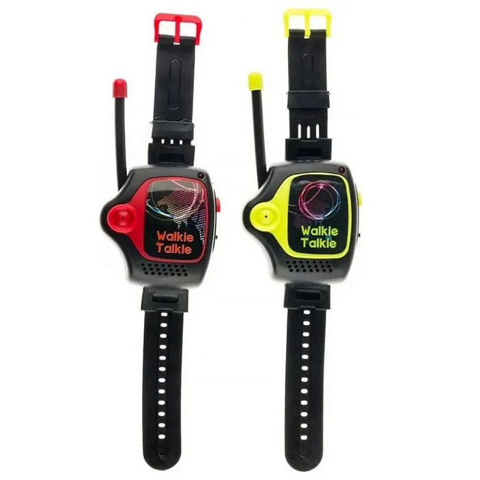 Σετ 2 Walkie Walks για παιδιά 5 χρόνια+, πλαστικό, έως 450μ, κόκκινο/μαύρο μαύρο