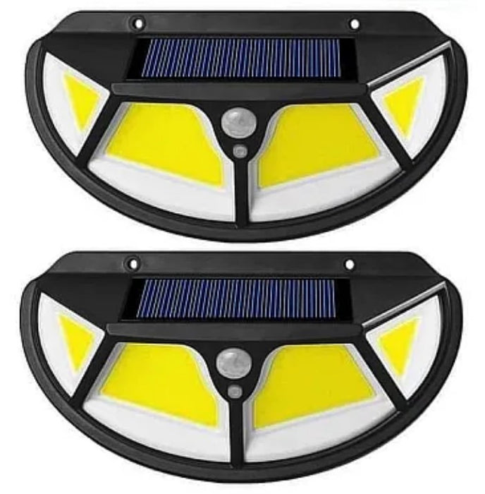 Комплект 2 x слънчева лампа SH -122 LED кочана със сензор за движение и светлина 3 режима на осветление