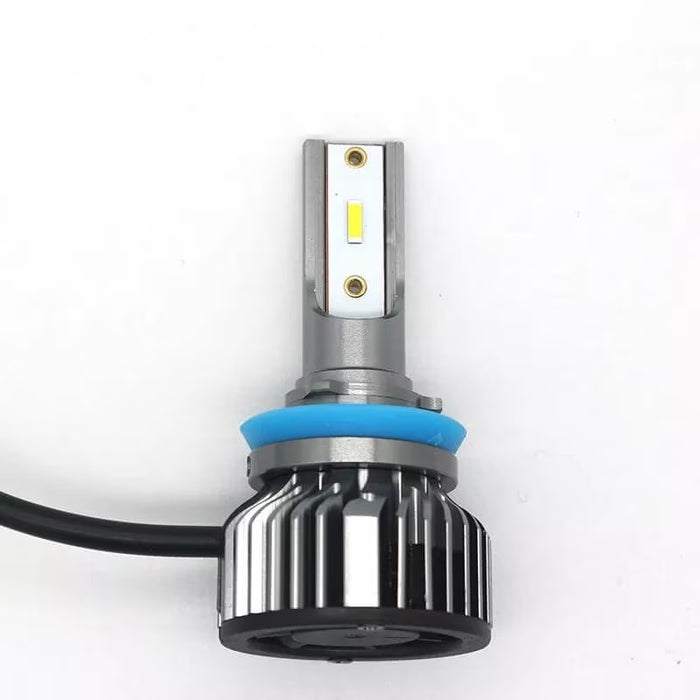 Комплект 2 LED LED крушки, 100W, COB, 6000K, 12000lm, бяло-червена светлина