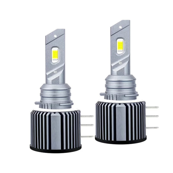 Set 2 becuri LED H15, Canbus, 120W, 12000LM, fara eroare, lumina alb-rece