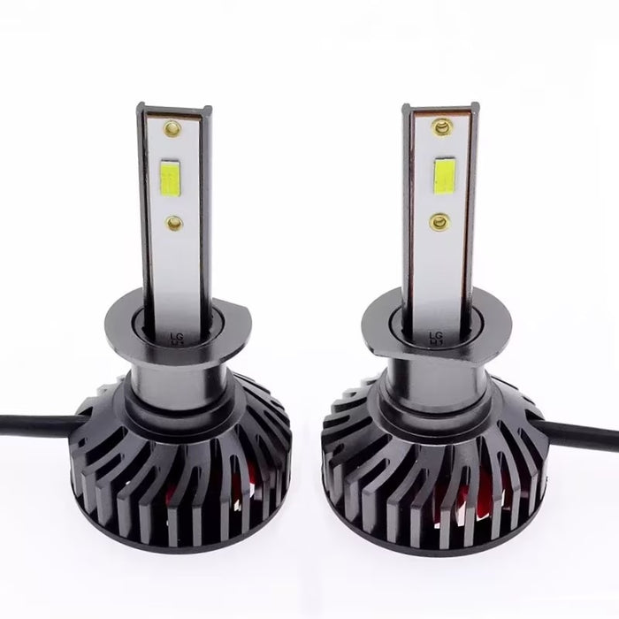 Set 2 becuri LED H1, 100W, COB, 12000 lumeni cu lumina alb-rece