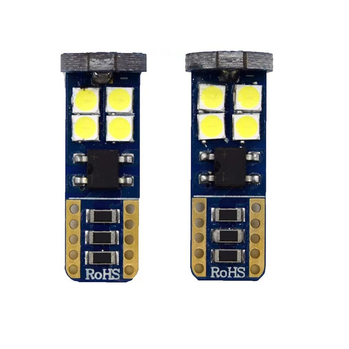 Ρυθμίστε 2 LED T10 SMD, CANBUS, 5W, 12 LED, 620lm, 6500K, Alba-Rece