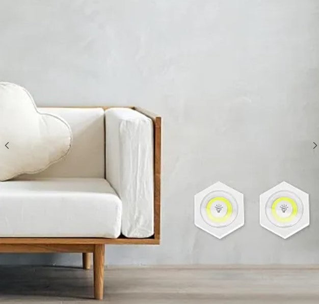 Set 3 Lampi Hexagonale LED Cob cu telecomanda si Butoane individuale