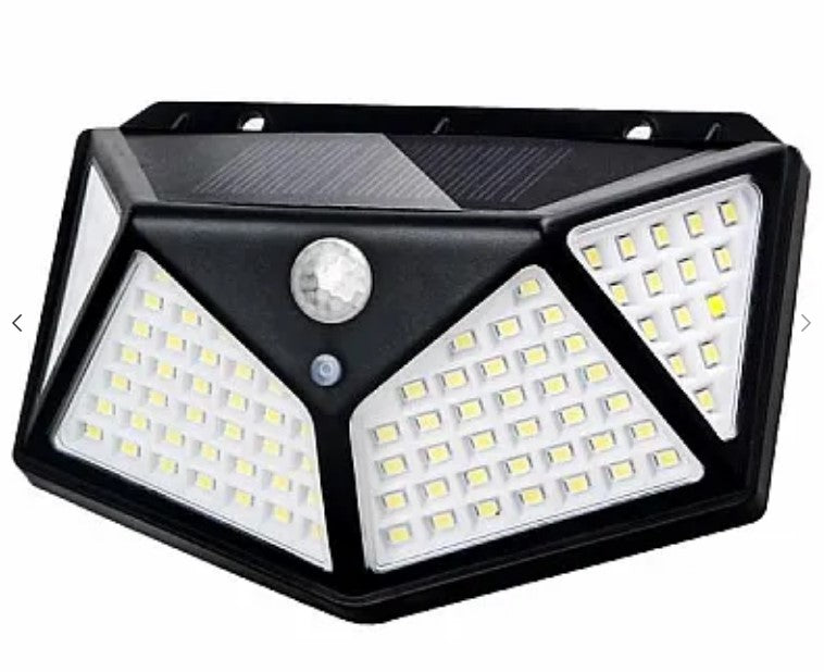 Σετ 3 ηλιακών λαμπτήρων Ultra 100 LED με αισθητήρα κίνησης και τρόπους φωτισμού 3