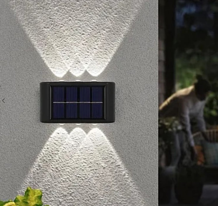 4 Wall Solar Lámpa készlete YF 801 6 IP65 LED -rel